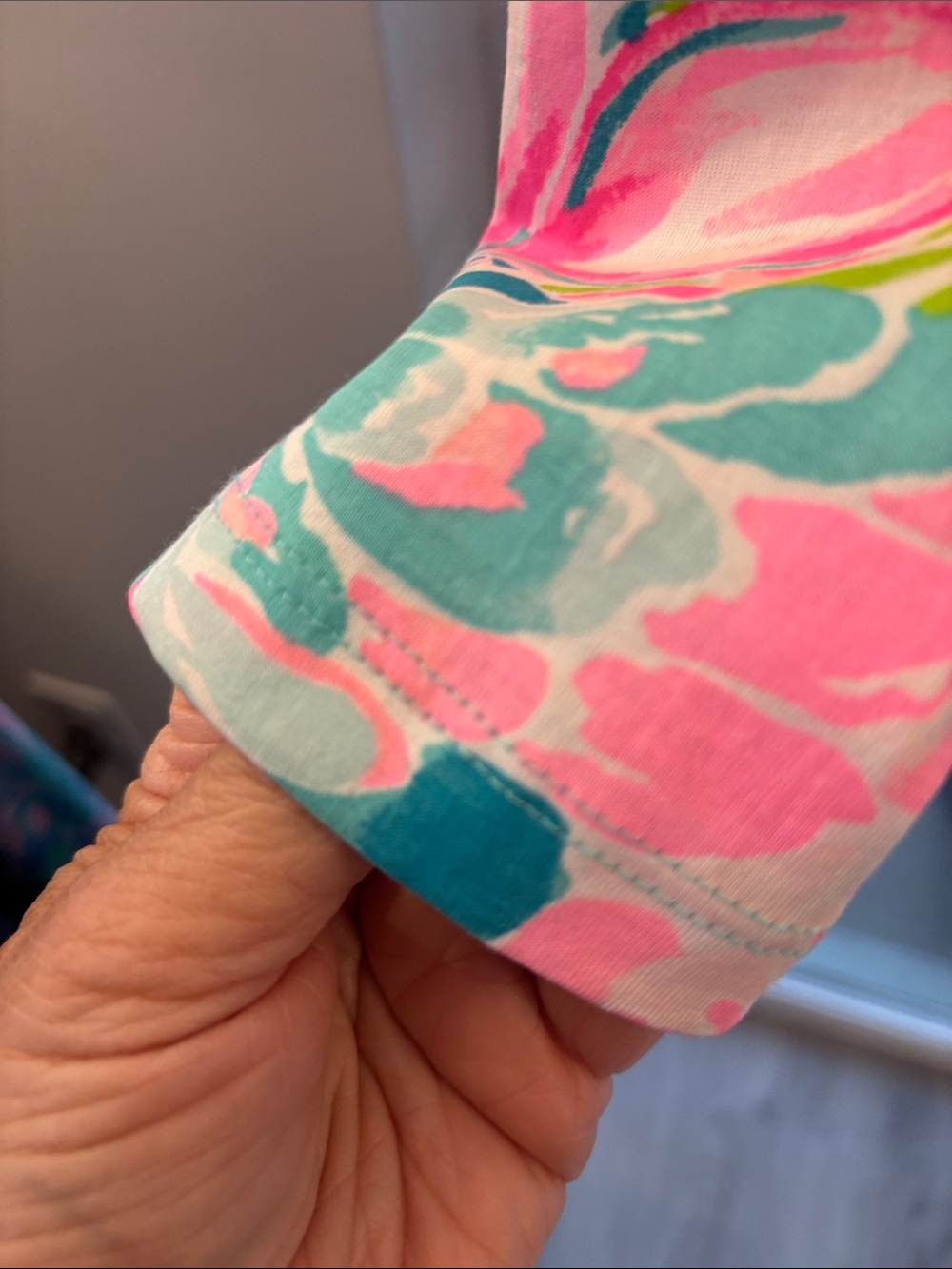 Lilly Pulitzer Pink and Green Strapless Floral summertime 👗 dress - Picture 4 of 8